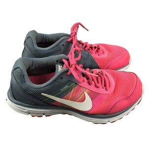 Womens Nike Flywire Sneakers Lunar Forever Shoes Pink Gray White Size 6.5 JH1070